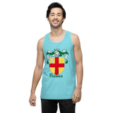 Burke Family Crest Men’s premium tank top