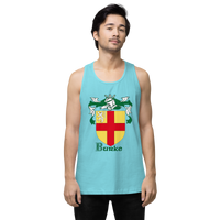 Burke Family Crest Men’s premium tank top