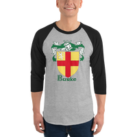 Burke Family Crest Raglan Shirt