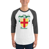 Burke Family Crest Raglan Shirt