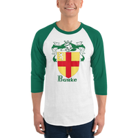 Burke Family Crest Raglan Shirt