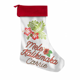 Mele Kalikimaka Christmas Stocking