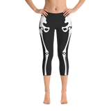 Skeleton Capri Leggings