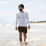 Men's Shibori Rash Guard