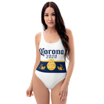 Corona 2020, Year of the Mask One Piece Swimsuit